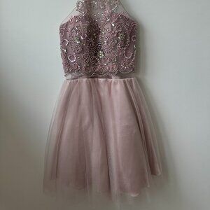 Pink Prom Girl Mini Dress